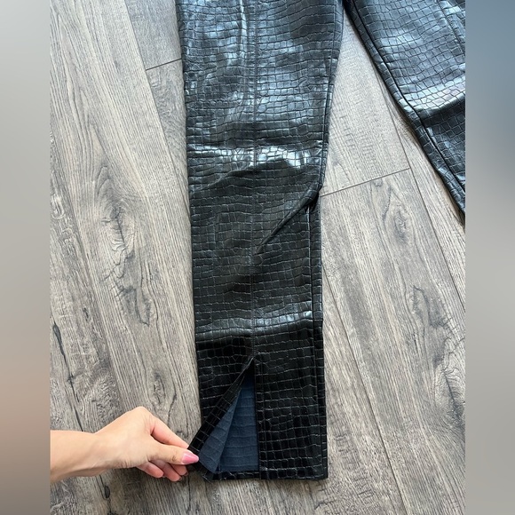 ZARA Croc Pants - Picture 3 of 8